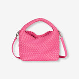 2502060102 braided feaux leather bag