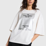 Foil print T-shirt