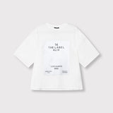 Foil print T-shirt