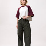 Baseball contrast Tshirt