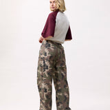 Barrel fit camo jogger