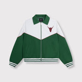 Colourblocking bomber