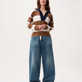 Polo Vneck knit