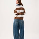 Polo Vneck knit