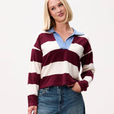 Polo Vneck knit
