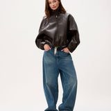 Vegan leather jacket
