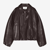 Vegan leather jacket