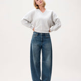 Bold barrel fit jeans