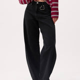 Bold barrel fit jeans