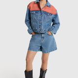 bermuda denim shorts