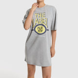 the label t-shirt dress