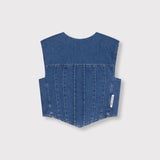 denim corset top