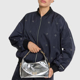 silver bag