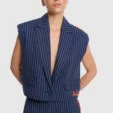 striped waistcoat