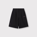 ladies woven bermuda