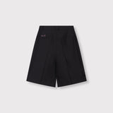 ladies woven bermuda