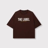 ladies knitted the label oversized t-shirt