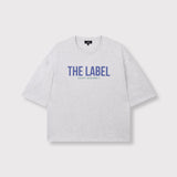ladies knitted the label oversized t-shirt