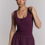 ladies knitted tank top
