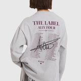 Ladies knitted photo longsleeve t-shirt