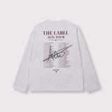 Ladies knitted photo longsleeve t-shirt