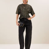Diva metallic top