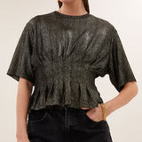Diva metallic top