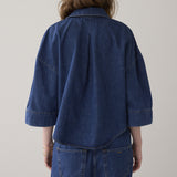 Kimonoblouse denim