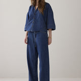 Kimonoblouse denim