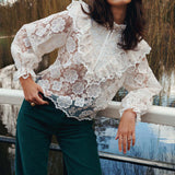 Top Ruffle lace