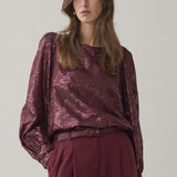 Shiny jacquard