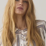 Blouse Silver stripe