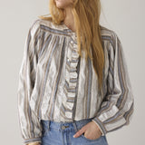 Blouse Silver stripe
