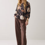 Blouse met print