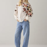 Blouse Faded flower