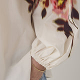 Blouse Faded flower