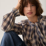 Georgette A-lijn top