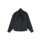 Boxy top flock stippenprint
