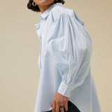 Sarah chambray blouse