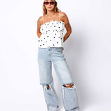 Super loose fit jeans damaged
