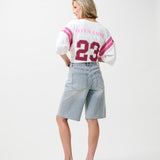 Loose fit jorts