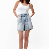 2302084401 Denim shorts with a comfortable waist