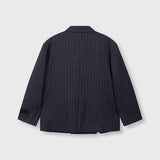 Big stripe oversized blazer