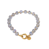 Grey flame bracelet
