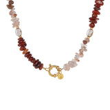 Red rock necklace