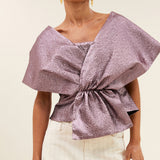 26211010 simone metallic top