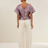 26211010 simone metallic top