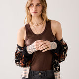Rib tanktop Cotton rib