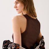 Rib tanktop Cotton rib
