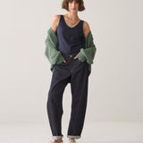 Reversible singlet met glitterrand